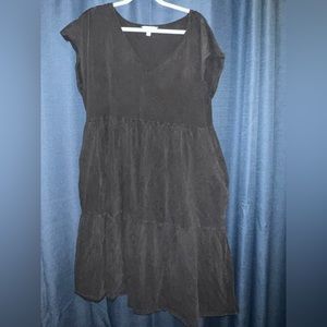 Dark gray dress size 1X